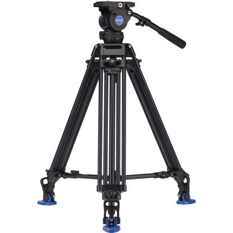 BENRO BV8 KIT TREPIED VIDEO DUAL STAGE TANDEM TWIN LEG + 75 MM BOWL