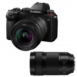 PANASONIC LUMIX DC-S5 + 20-60MM F/3.5-5.6 + 70-300MM F/4.5-5.6