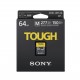 SONY SD SERIE M TOUGH UHS-II 64GB CL 10 V60 (jusqu'à 277MB/S en lecture et 150MB/S en écriture)