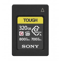 SONY CFexpress SERIE G 320GB TYPE A (jusqu'à 800MB/S en lecture et 700 MB/S en écriture)