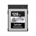 LEXAR PRO Cfexpress Silver 128GB TYPE B (jusqu'à 1750 MB/S en lecture et 1300 MB/S en écriture)