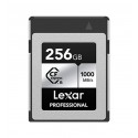 LEXAR PRO Cfexpress Silver 256GB TYPE B (jusqu'à 1750 MB/S en lecture et 1300 MB/S en écriture)