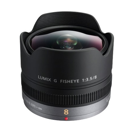 PANASONIC LUMIX 8MM F/3.5 ASPH. LUMIX G FISHEYE