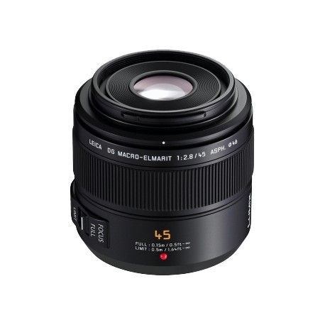 PANASONIC LUMIX 45MM F/2.8 MEGA O.I.S. LEICA DG MACRO ELMARIT