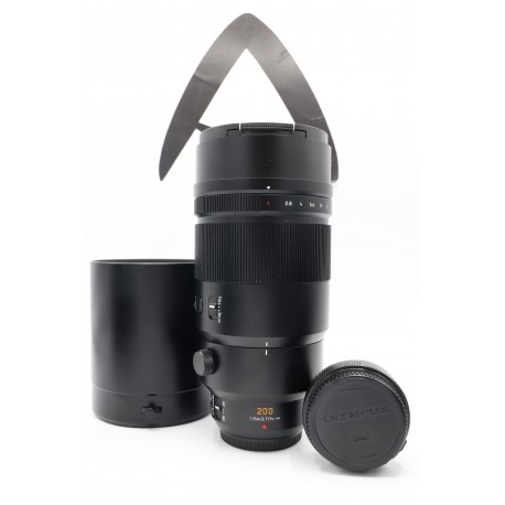 PANASONIC DG ELMARIT LEICA 200MM F/2.8 OIS + TELE CONVERTER PANASONIC TC14 1,4X OCCASION AIX