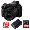 PANASONIC LUMIX S5 II + L 20-60MM F/3.5-5.6 S + 2e BATTERIE / CARTE SD 64GB / GARANTIE 5 ANS OFFERTES