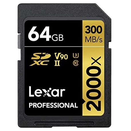 LEXAR PRO UHS-II 64GB SDXC 2000X