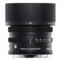 SIGMA CONTEMPORARY 45MM F/2.8 DG DN FOR SONY E/FE